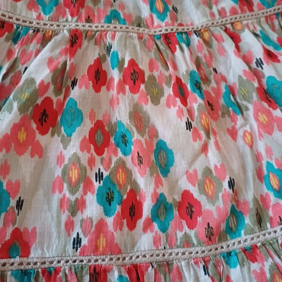 Gorgeous MEXX Girls Summer Dress Size 7 100% Cotton - Picture 5 of 10